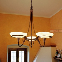 Подвесной светильник Masca Tuscania 1507/3 Peltro
