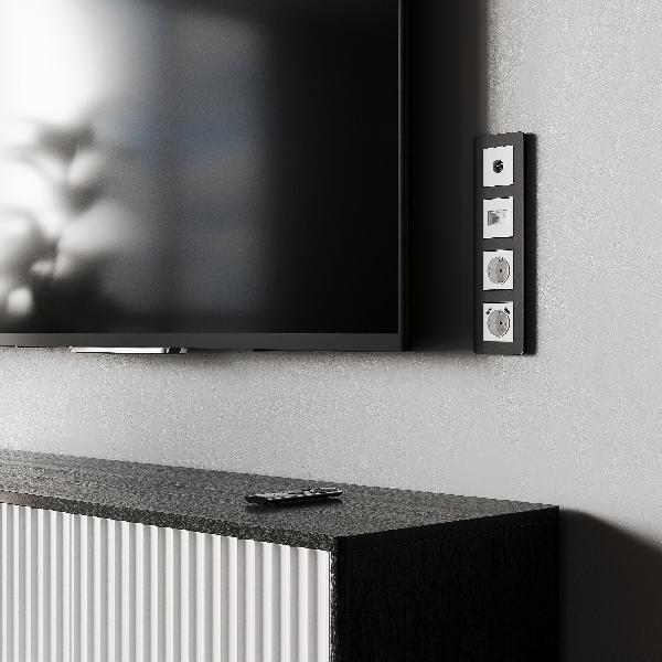 Розетка Встраиваемые механизмы белые матовые W1181161