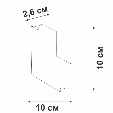 Соединитель угловой  VT0200026-01