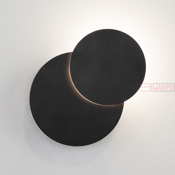 Настенный светильник Eurosvet Figure 40135/1 черный/Настенные светильники