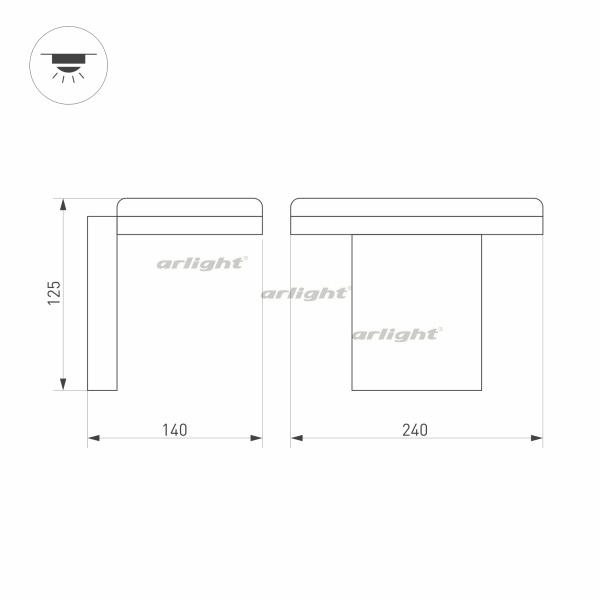 Архитектурная подсветка TENT 029977