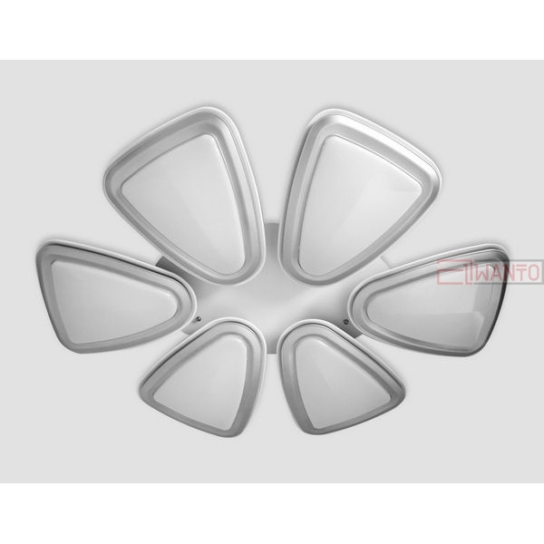 Потолочная люстра Ambrella Orbital Granule FG1014/6 WH/SL 410W D1040*800