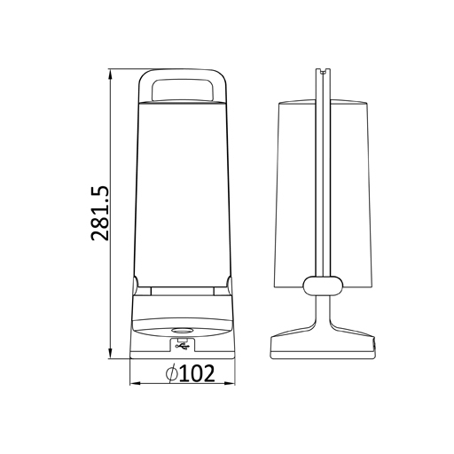Кемпинговый фонарь P9041 W