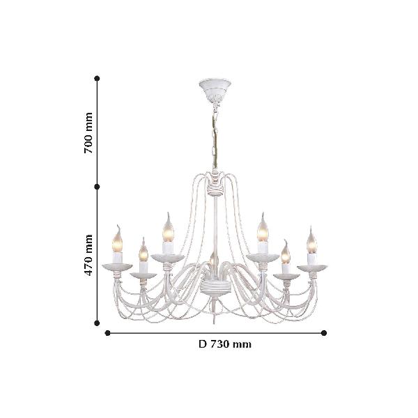Подвесная люстра CHATEAU 2164-7P