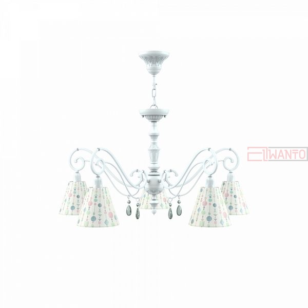 Подвесная люстра Lamp4you Classic 25 E3-05-WM-LMP-O-17-CRL-E3-05-GR-DN