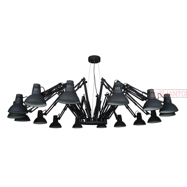 Подвесная люстра Arte lamp Ragno A2043SP-16BK