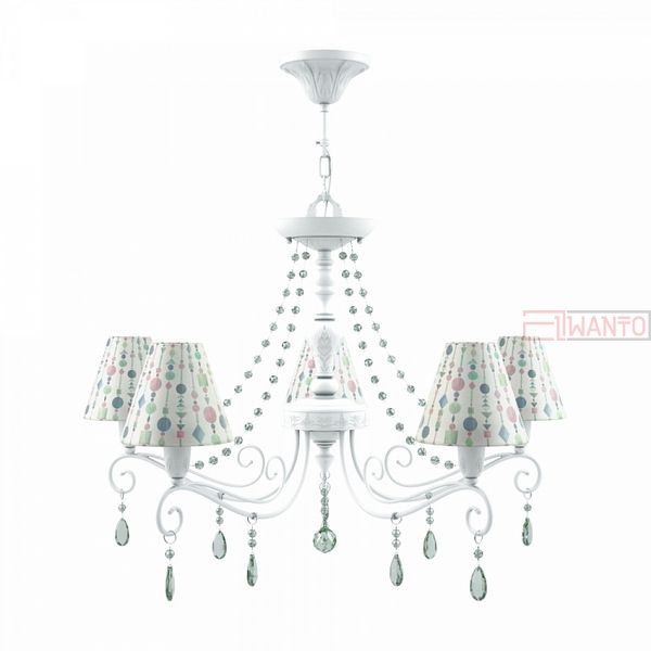 Подвесная люстра Lamp4you Provence 21 E4-05-WM-LMP-O-17-CRL-E4-05-GR-UP