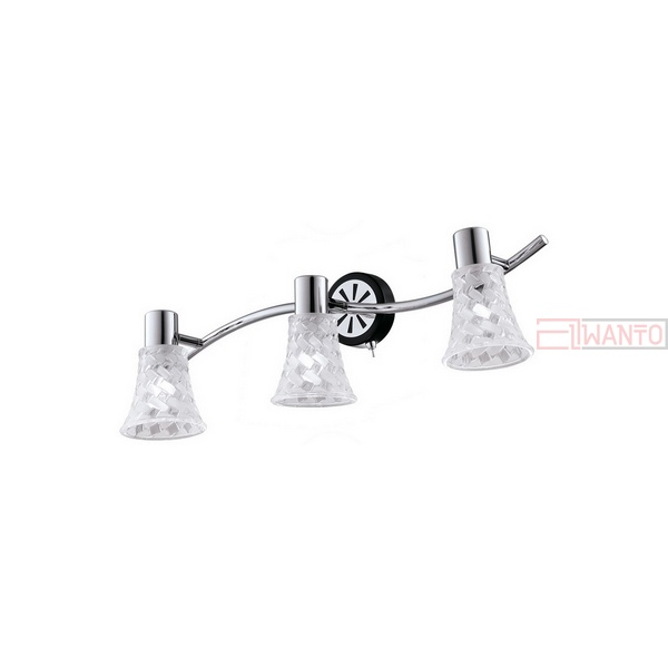 Спот IDLamp 363/3B-Blackchrome