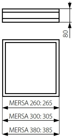 Потолочный светильник MERSA 25675