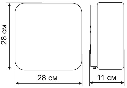 Настенно-потолочный светильник Tablet A7428PL-2WH