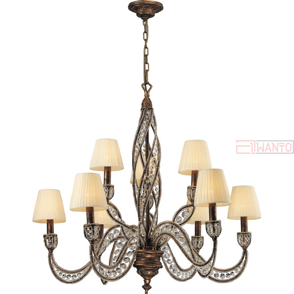 Подвесная люстра N-Light 623 6237/6+3 spanish bronze