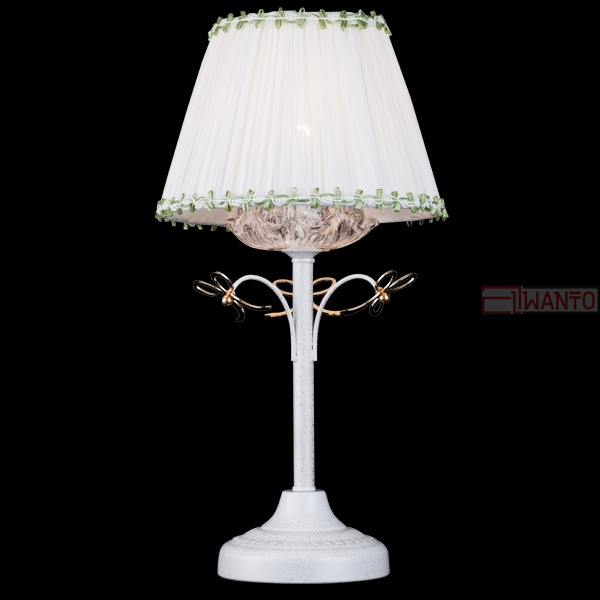 Интерьерная настольная лампа Adriana 11390/1 WHITE SILVER