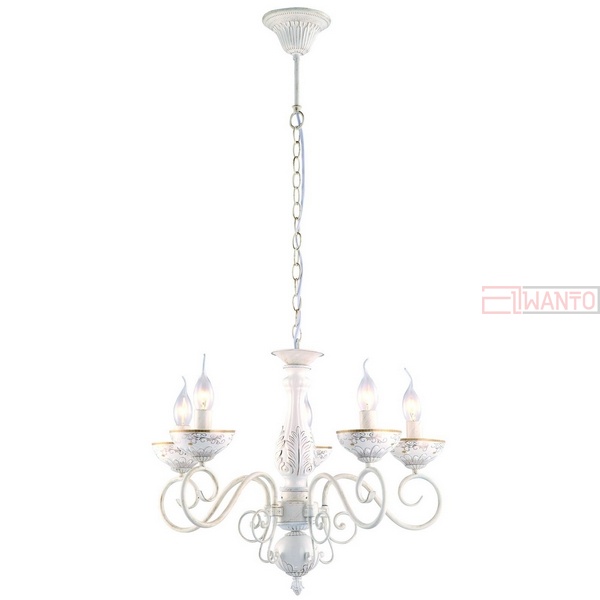 Подвесная люстра Arte lamp Lucia A9594LM-5WG