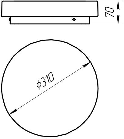 Потолочный светильник Aqua-tablet Led A6836PL-1WH