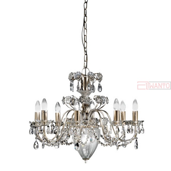 Подвесная люстра MM Lampadari Rugiada 6957/8+1 V1690