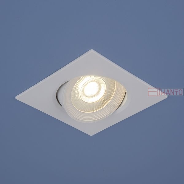 Точечный светильник Elektrostandard  9907 LED 6W WH белый/Точечные светильники