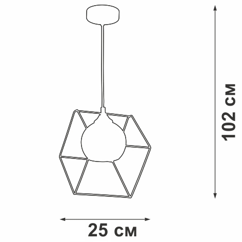 Подвесной светильник  V47360-13/1S