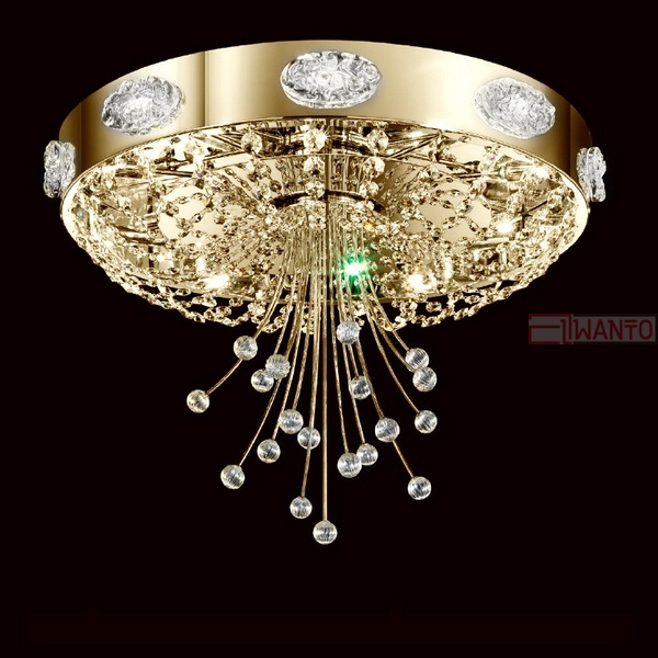 Потолочный светильник IDL Export Srl. Elegance 431/9PF gold