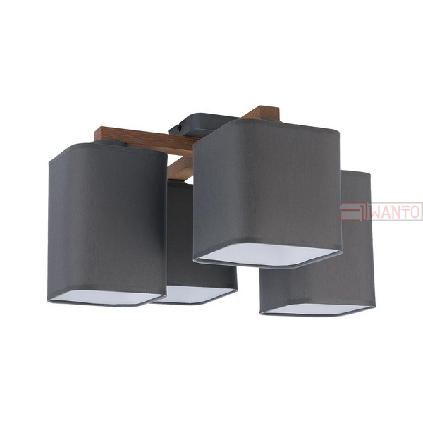 Потолочная люстра TK Lighting Tora Gray 4166 Tora Gray