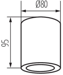 Точечный светильник SANI 29241
