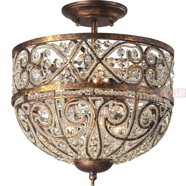 Потолочная люстра N-Light 630 630-05-03 spanish bronze