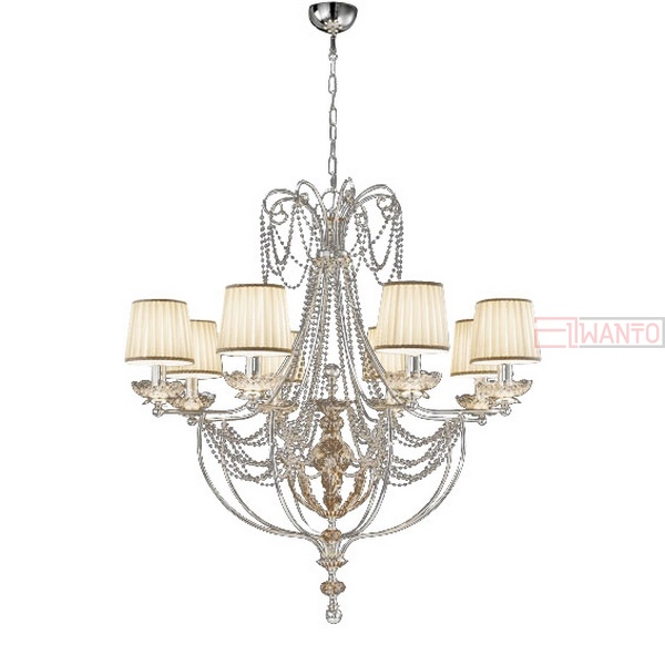 Подвесная люстра MM Lampadari Perlage 7060/5_V2715