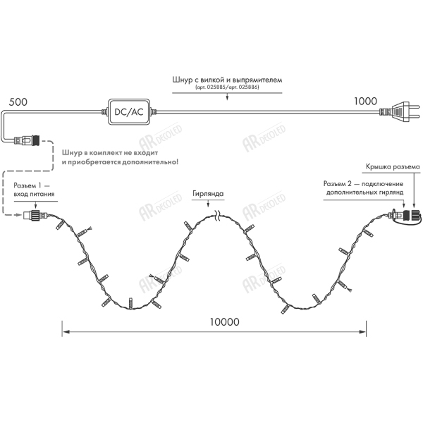 Гирлянда CLASSIC 025822