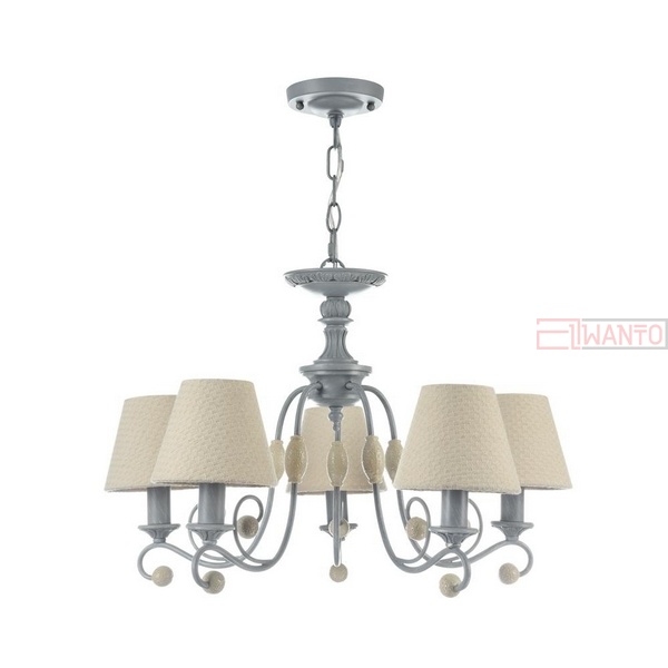 Подвесная люстра Maytoni Rebecca ARM355-PL-05-GR