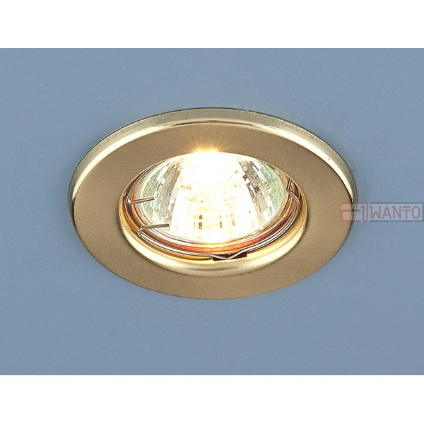 Точечный светильник Elektrostandard  9210 MR16 SGD золото матовое/Точечные светильники