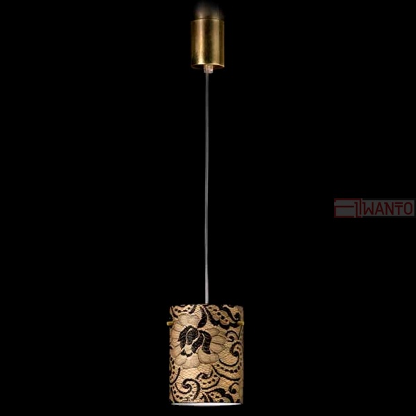Подвесной светильник Lamp di Volpato Patrizia Pizzo LP-482/S1 oro nero