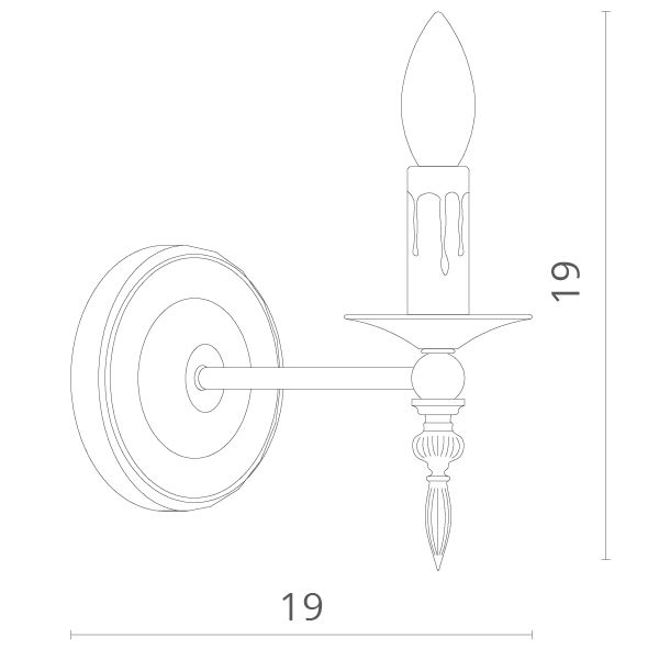 Бра Eterno 4043/04 AP-1