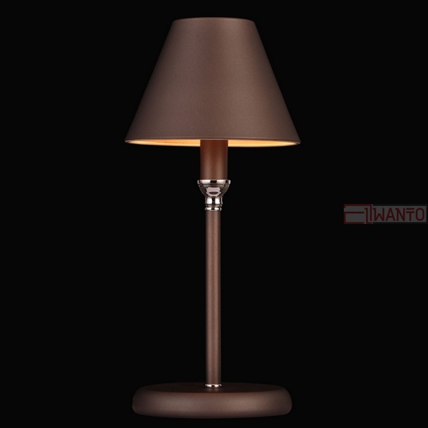 Интерьерная настольная лампа Marquis Marquis 81000-1T GRAY BRASS