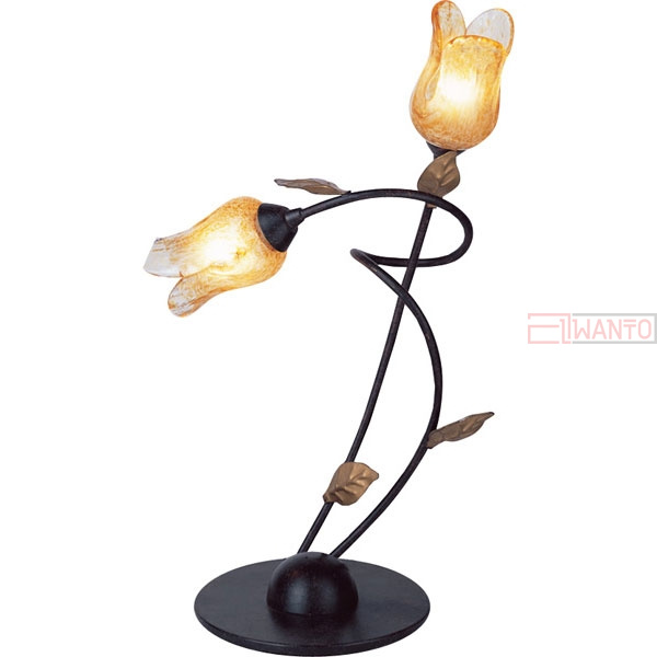Настольная лампа N-Light TX-0215 TX-0215/2 ferrrugineous