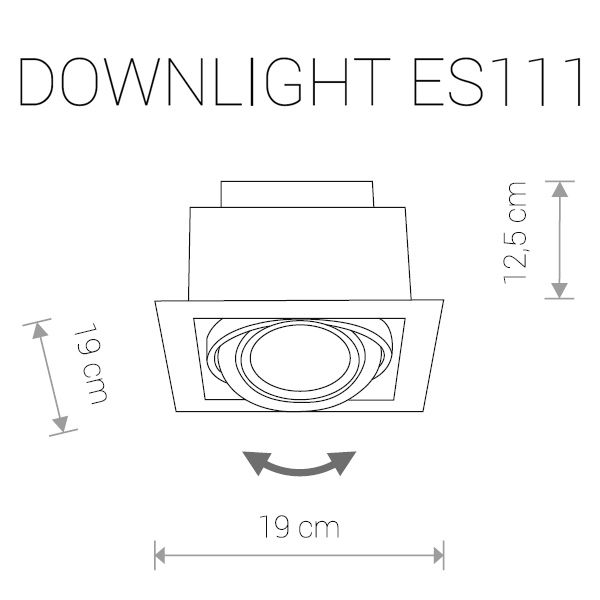 Точечный светильник Downlight 9575