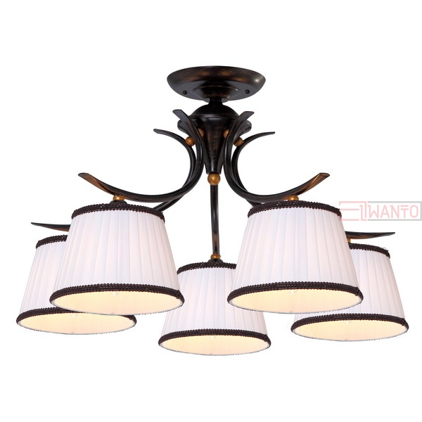 Потолочная люстра Arte lamp Irene A5133PL-5BR