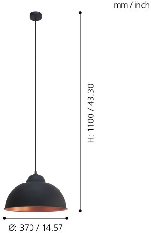 Подвесной светильник Truro 2 49247