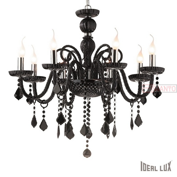 Подвесная люстра Ideal Lux Giudecca GIUDECCA SP8 NERO