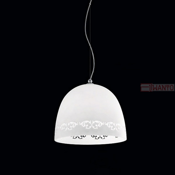 Подвесной светильник IDL Export Srl. Fosca 397/1SG mother of pearl with gold/white