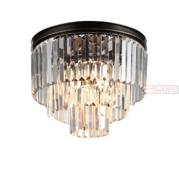 Потолочная люстра Newport 31100 31106/PL black+gold