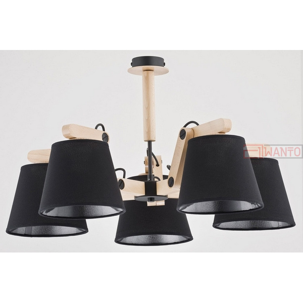 Потолочная люстра Alfa Joga Black 22715