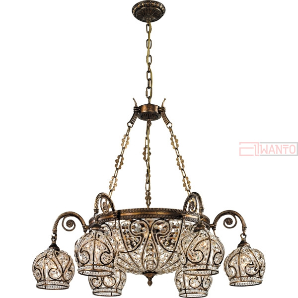 Подвесная люстра N-Light 671 671-12-02 spanish bronze