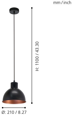 Подвесной светильник Truro 1 49238