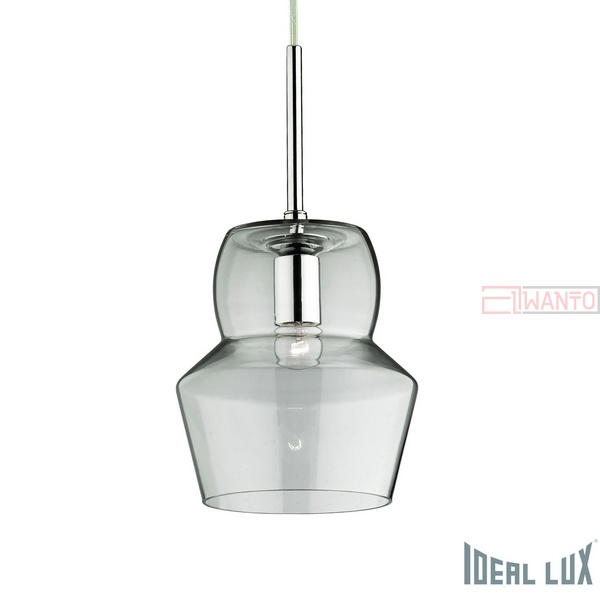 Подвесной светильник Ideal Lux Zeno ZENO SP1 SMALL TRASPARENTE