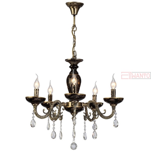 Подвесная люстра Arte lamp Dubai A5335LM-5BA