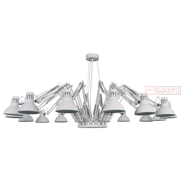 Подвесная люстра Arte lamp Ragno A2043SP-16WH