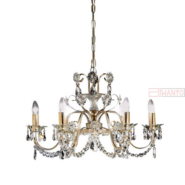 Подвесная люстра MM Lampadari Rugiada 6957/6 01 V1669