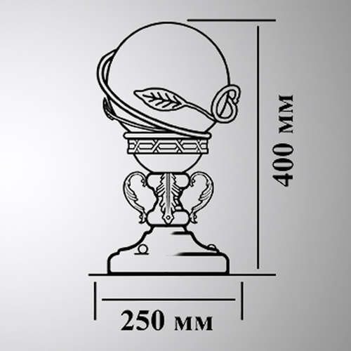 Наземный фонарь Галактика 23-002-ЧЗ