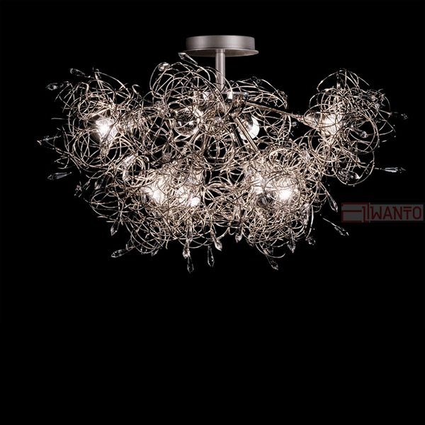 Потолочная люстра Lamp International FLOC 7044 Nikel