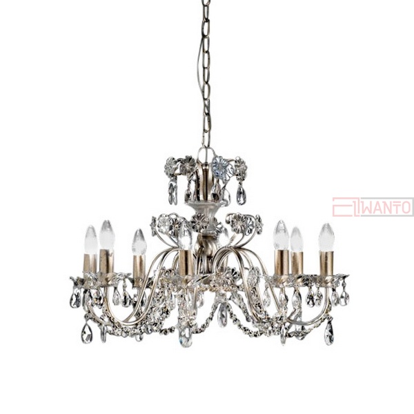 Подвесная люстра MM Lampadari Rugiada 6957/8 01 V1690