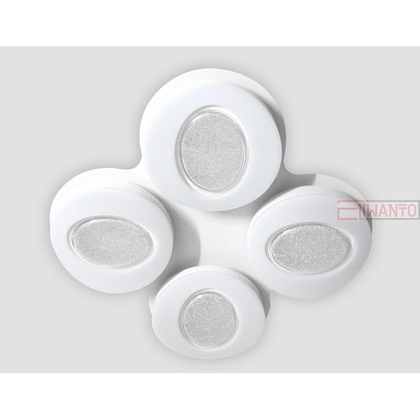 Потолочная люстра Ambrella Orbital Crystal Sand FS1584/4 208W D585*585
